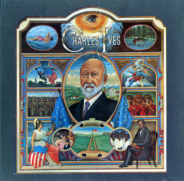 Charles Ives 100th Anniversary LP cover
